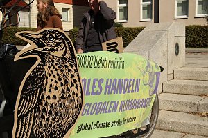 Fridays for Future Demonstration auf dem Theaterplatz