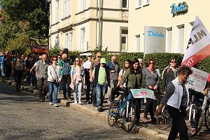 Fridays for Future Demonstration auf dem Theaterplatz