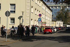 Fridays for Future Demonstration auf dem Theaterplatz