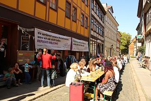 Essen der Kulturen in der Kurzen Meile