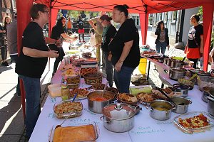 Essen der Kulturen in der Kurzen Meile