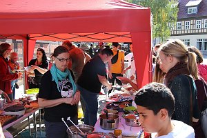 Essen der Kulturen in der Kurzen Meile