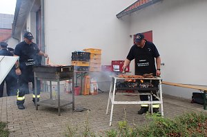 Drehleiter&uuml;bergabe Bleicherode