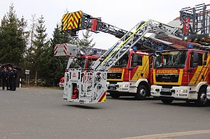 Drehleiter&uuml;bergabe Bleicherode