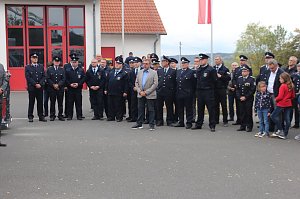 Drehleiter&uuml;bergabe Bleicherode