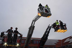 Drehleiter&uuml;bergabe Bleicherode