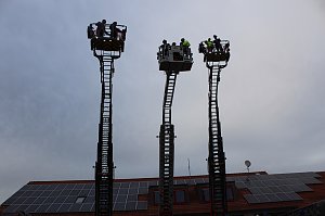 Drehleiter&uuml;bergabe Bleicherode