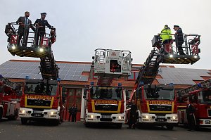 Drehleiter&uuml;bergabe Bleicherode