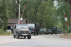 Versorgungsbataillon 131 auf dem Truppen&uuml;bungsplatz
