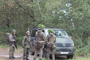 Versorgungsbataillon 131 auf dem Truppen&uuml;bungsplatz