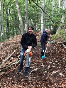 Neue Mountainbike-Strecke entsteht im Possenwald