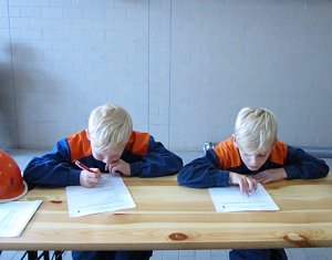 Erste Pr&uuml;fung absolviert