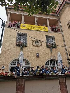Empfang beim Zwiebelmarkt