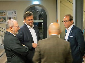 Alexander Dobrindt zum Tacheles Talk in Sondershausen