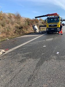 Explosionsgefahr auf der A 38