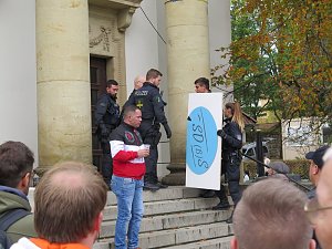 Stiller Protest wurde beendet