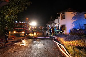 Hausbrand in Kleinfurra