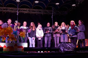Herder-Gymnasium beteiligte sich am 30-jährigen Jubiläum zur Friedlichen Revolution mit anspruchsvollem Programm