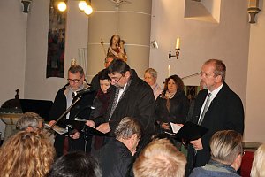 Friedensgebet mit Friedensmarsch