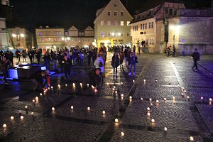 Friedensgebet mit Friedensmarsch