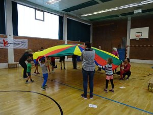 Offensives Kinderturnen in Görsbach