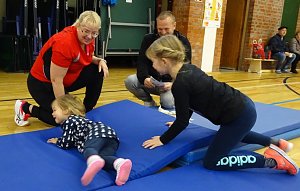 Offensives Kinderturnen in Görsbach
