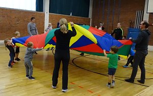 Offensives Kinderturnen in Görsbach