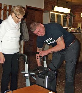 Sicher im Alltag und praktische Rollator-Schulung