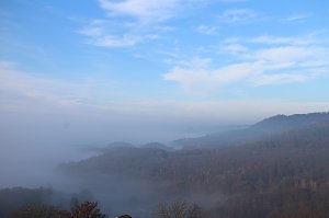 Der S&uuml;dharz, ein Nebelmeer