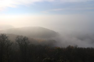 Der S&uuml;dharz, ein Nebelmeer