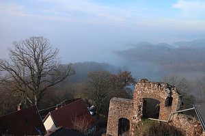 Der S&uuml;dharz, ein Nebelmeer