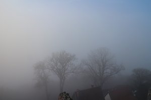 Der S&uuml;dharz, ein Nebelmeer