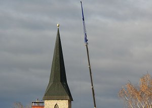 Lichterglanz wird vorbereitet