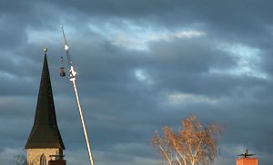 Lichterglanz wird vorbereitet