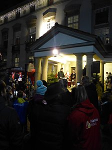 Der Plasma Service Nordhausen stand f&uuml;r das Nikolaus-T&uuml;rchen Pate