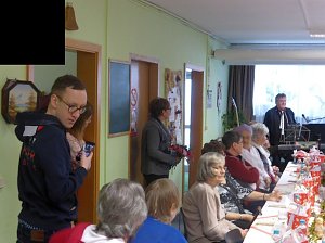 Weihnachtsfeier im Verband der Behinderten