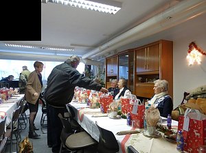 Weihnachtsfeier im Verband der Behinderten