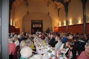 Ansturm auf die Seniorenweihnachtsfeier