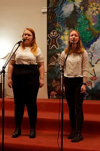 Weihnachtliche Stimmung am Herder-Gymnasium