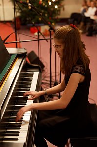 Weihnachtliche Stimmung am Herder-Gymnasium