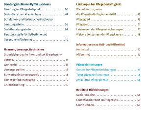 Neue Brosch&uuml;re zum &Auml;lter werden