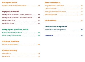 Neue Brosch&uuml;re zum &Auml;lter werden