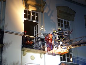 Feuerwehr am Theater