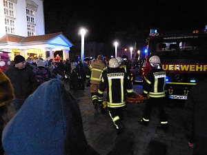 Feuerwehr am Theater