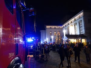 Feuerwehr am Theater