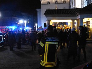 Feuerwehr am Theater