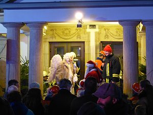 Feuerwehr am Theater
