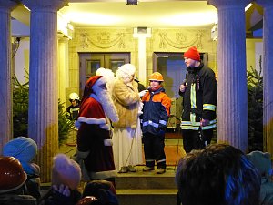 Feuerwehr am Theater