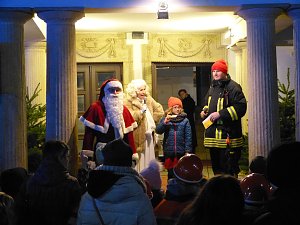 Feuerwehr am Theater