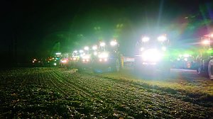 S&uuml;dharzer Bauern solidarisieren sich mit Landwirten in Holland